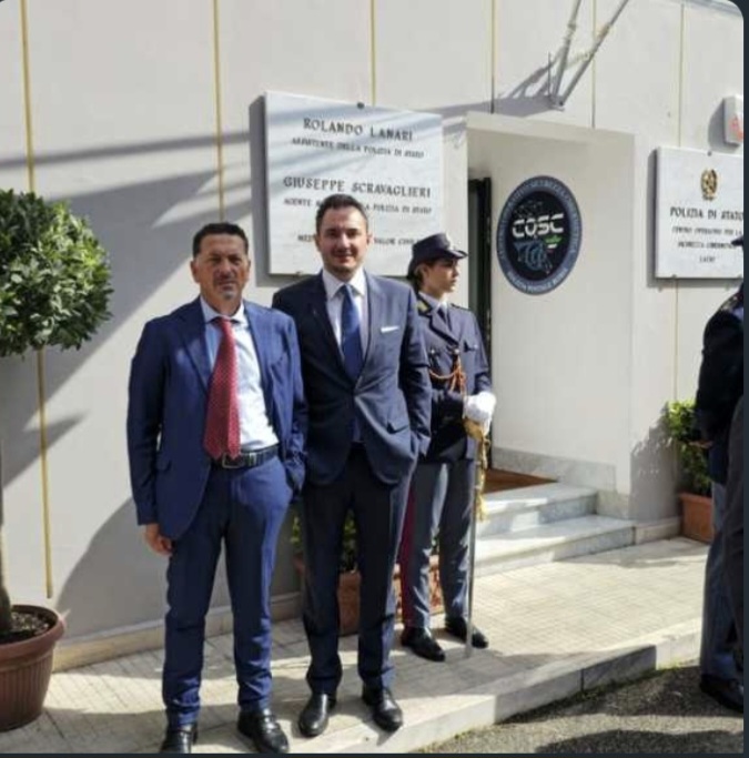 Il Coisp Roma presente all'inaugurazione del COSC